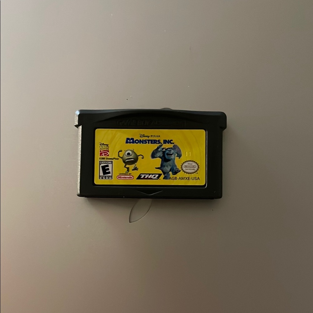 Disney Monsters, Inc. Game Boy Advance Cartridge Only